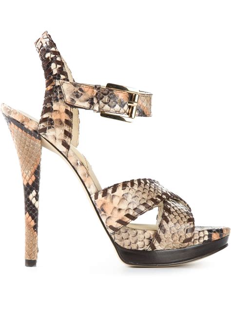 michael kors sandals multicolor|Michael Kors closed toe sandals.